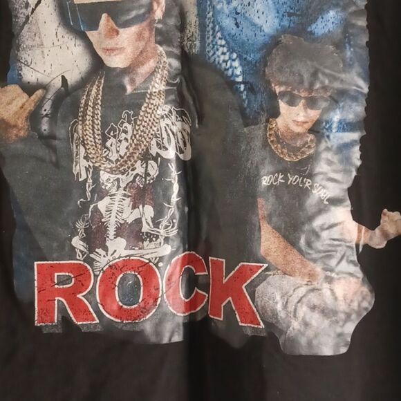 Black Graphic Mens  T-Shirt - Picture 5 of 6